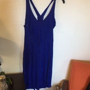 Cobalt blue dress